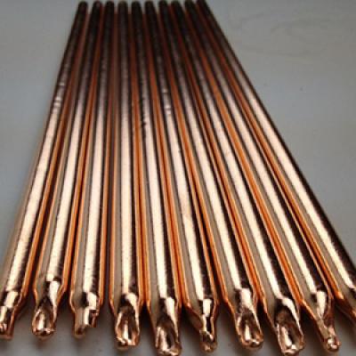 Copper pipes for heat dissipation